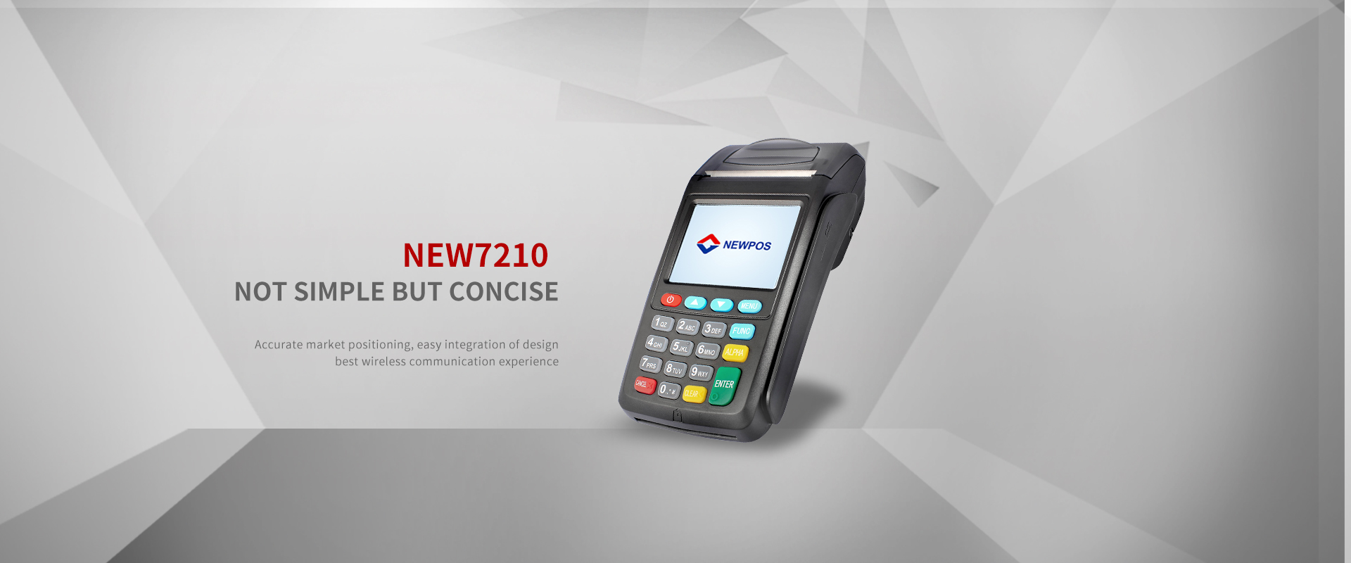 تنظیمات اپ پرداخت نوین روی کارتخوان NEWPOS مدل NEW7210